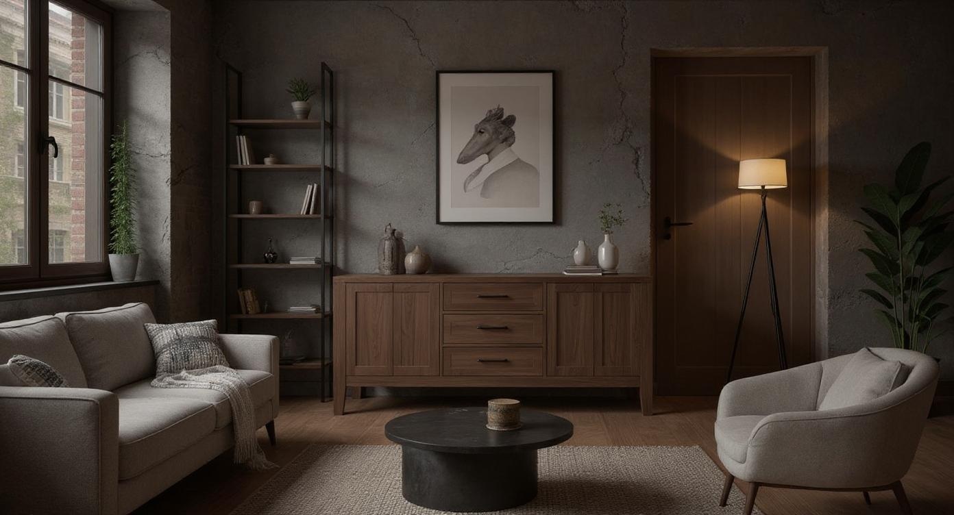 Moderner Couchtisch mit markanten Querschnitten und individuellem Design