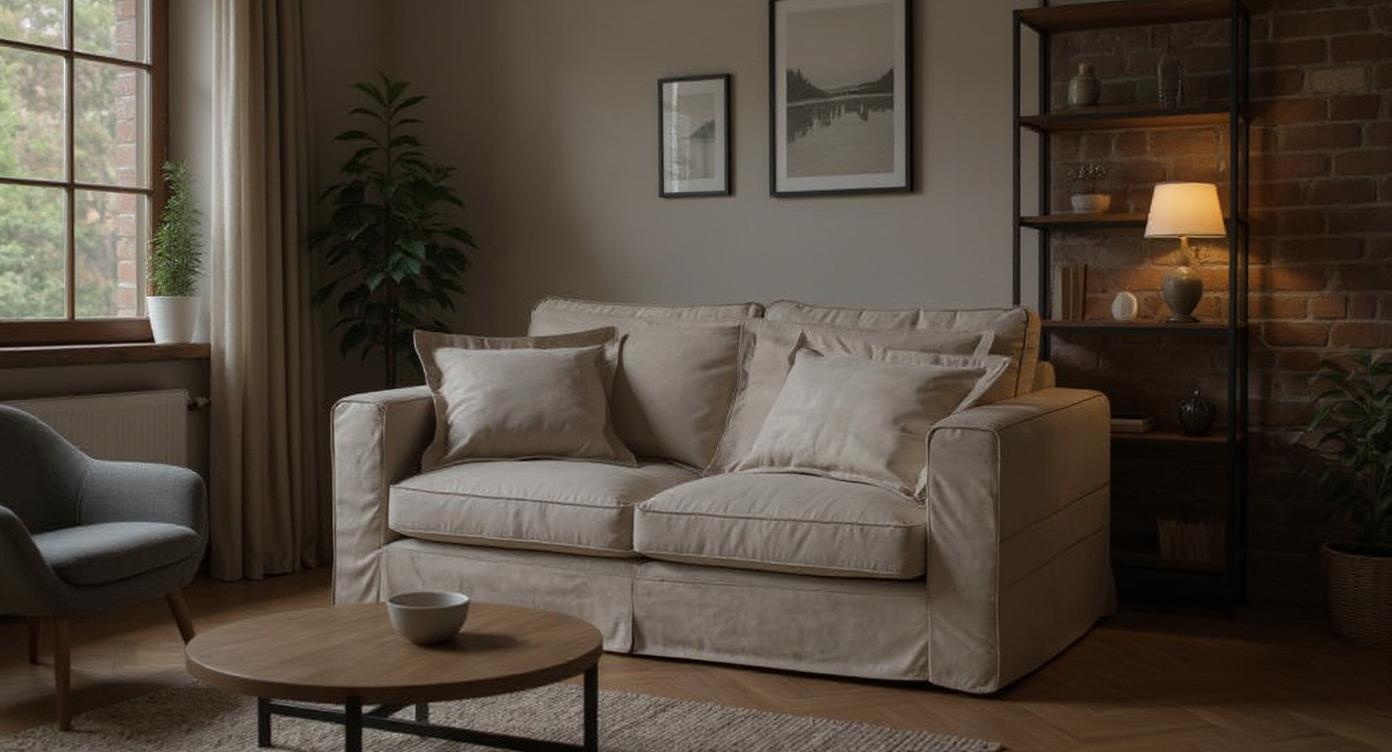 Elegantes 3-Sitzer Sofa mit Premium-Stoffen und ultimativem Komfort