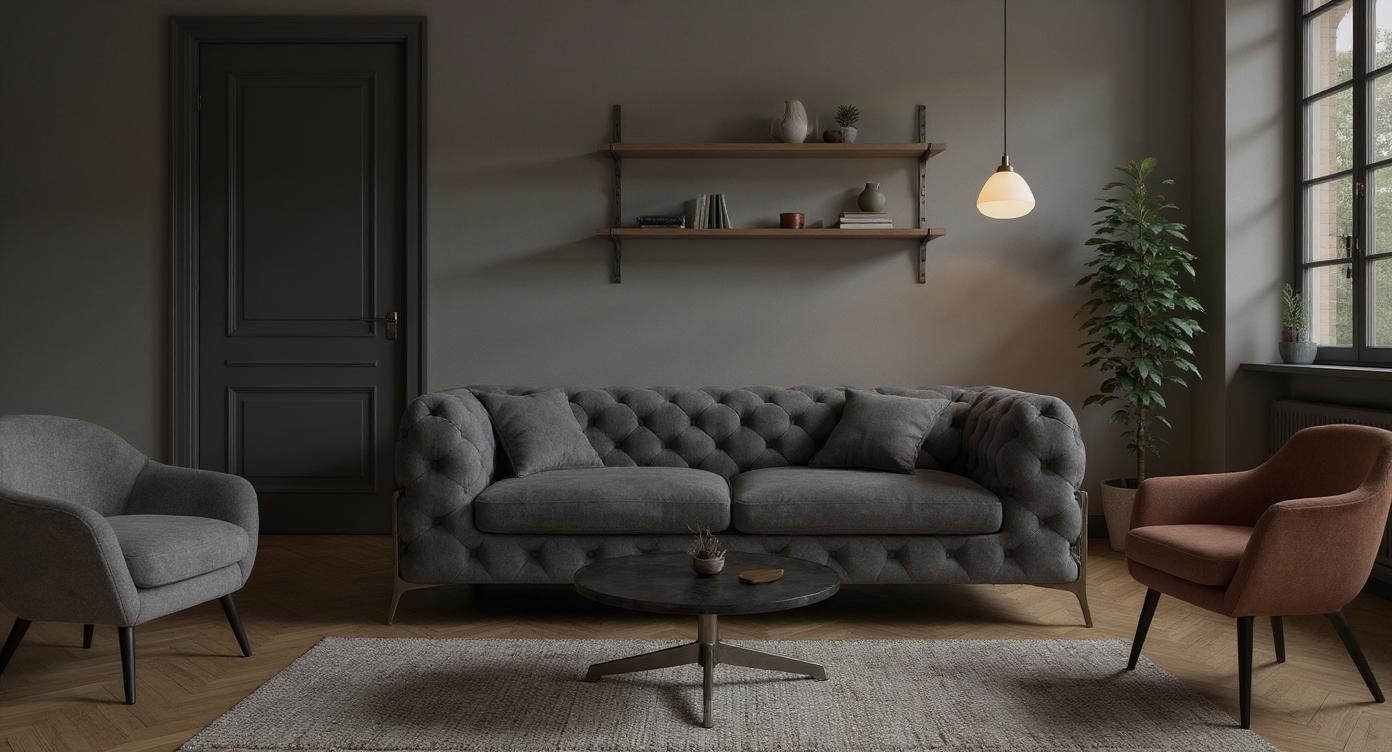 Luxuriöses Ecksofa mit individuellem Stoffdesign und maximalem Komfort