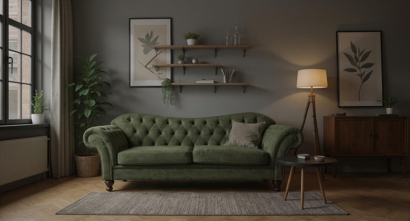 Luxuriöses 3-Sitzer Sofa mit vielseitigen Stoffoptionen und Top-Liegekomfort